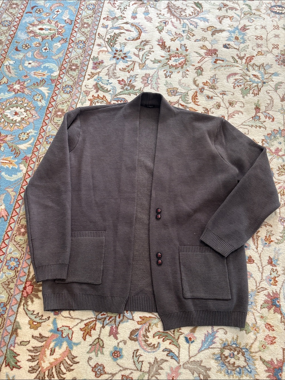 Gorgeous cashmere & silk Kiton cardigan size large